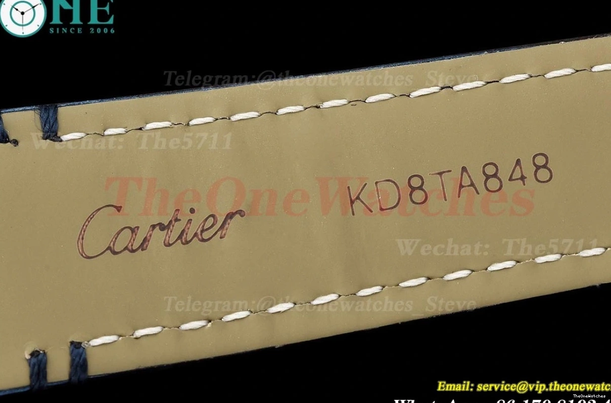 Quartz Silver Dial RG 8848F Française LE Blue Tank 27mm Dia 0302